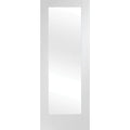 Pattern 10 Internal White Primed Door with Obscure Glass
