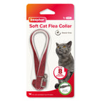 Beaphar Velvet Cat Flea Collar 3-Pack - Natural, Adjustable