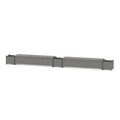 72" Vineyard Straight Double Planter Storage Bench Set