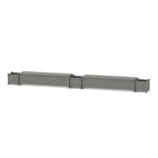 72" Vineyard Straight Double Planter Storage Bench Set