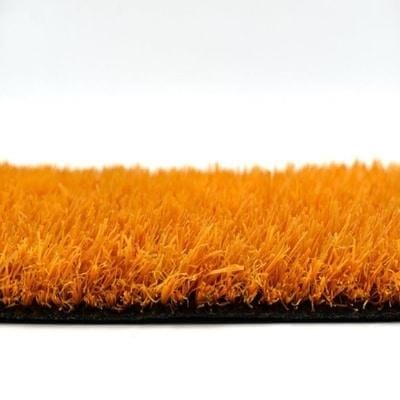 Funky Colours Orange 24mm Artificial Grass - Sample