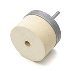 FHC Polishing HD Head Assembly Complete [Head/Felt/Threaded Shank Adapter] - PH703