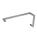 FHC 8" x 24" Square Pull/Towel Bar Combo