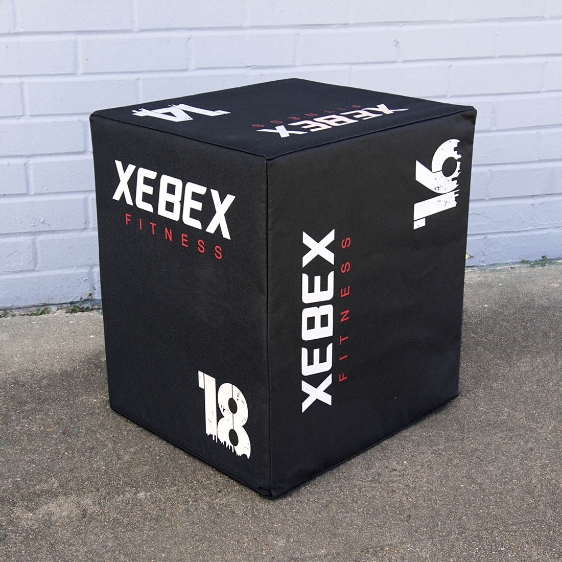 Xebex 3-in-1 Plyo Box: Assembled 14x16x18 (PLY14-WC)