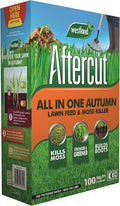 Aftercut All In One Autumn Lawn Feed & Moss killer