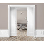 Simultaneous Action Kit For Pocket Door