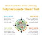 16mm Opal Polycarbonate Sheet Cut-to-Size