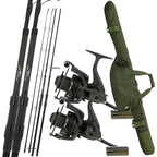 NGT 10ft Profiler Rods & Reels Full Set Up