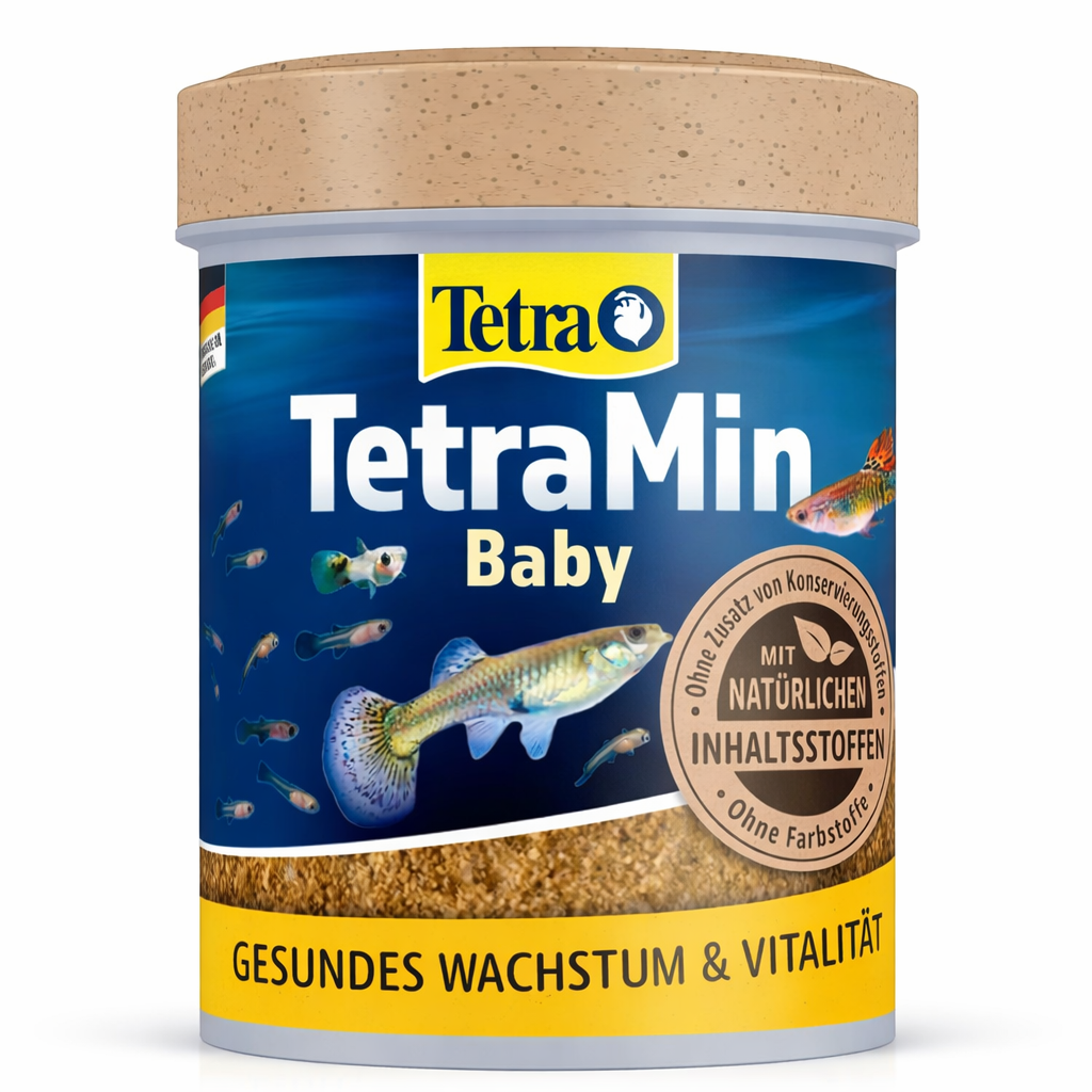 TetraMin Baby Fish Food 30g – Micro-Flake Nutrition for Fry 1cm Length