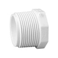 Threaded PVC Plug 1 1/2" - MPT