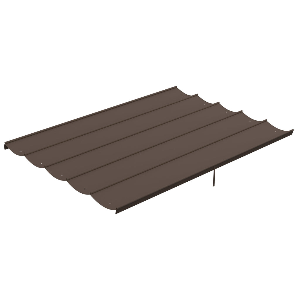 Retractable Replacement Pergola Canopy for 10' x 13' Pergola, Coffee