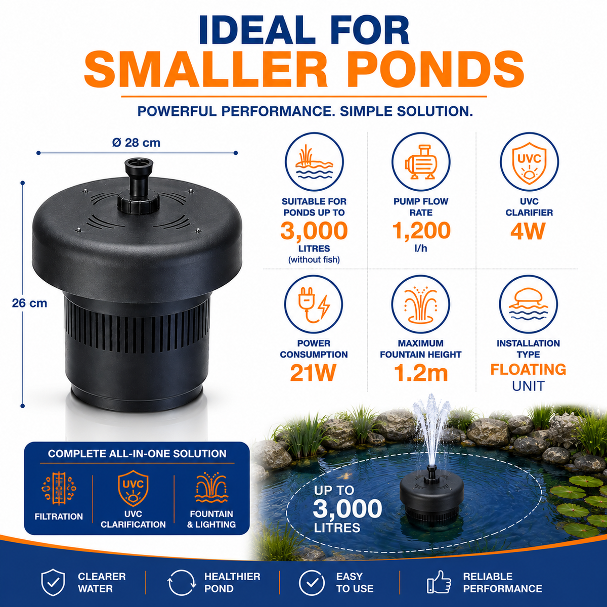Oase Pontec PondoClear Island 3000