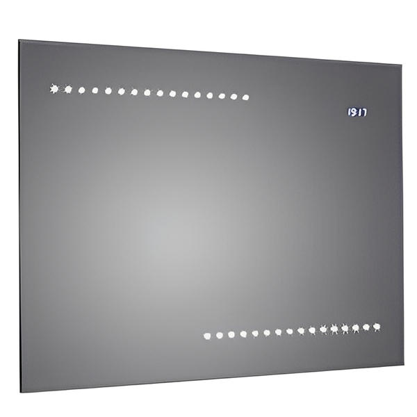 Quay Rectangular LED Mirror with Bevelled Edge - 800 x 600mm