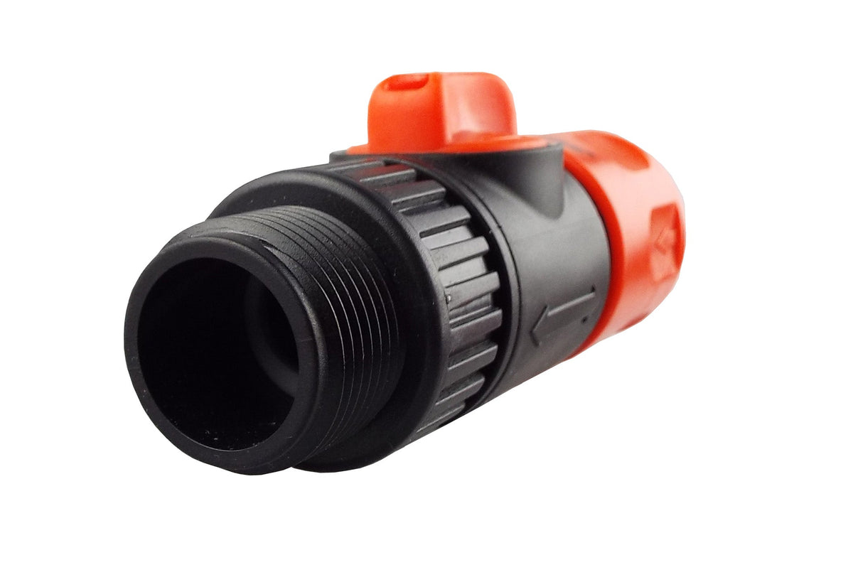 Cost Wise Female Connector with Valve and 3/4" BSPM Inlet