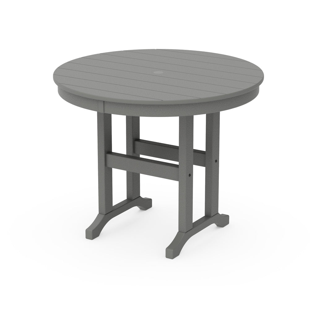 36" Round Farmhouse Dining Table