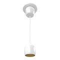 RAB ARC 3 in. Integrated LED Pendant, White with Gold Reflector