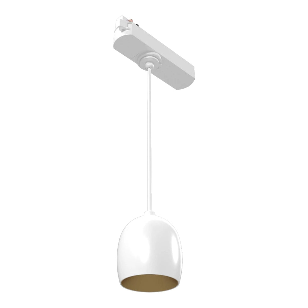 RAB ARC Track Pendant, H-Type, White, 3000K, 837 Lumens, 36° Optics