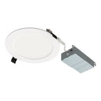 RAB WFR34-6 6 in. Smooth Round Downlight 13W Selectable CCT Wet Rated