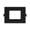 RAB WFRL4S99FA120BB 4 in Square Baffle Wafer Downlight 9W Selectable CCT Black