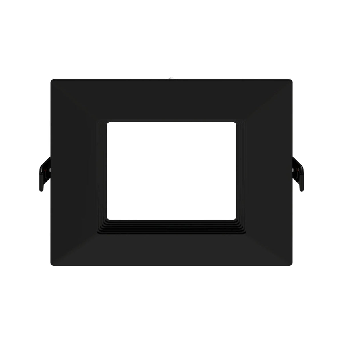 RAB WFRL4S99FA120BB 4 in Square Baffle Wafer Downlight 9W Selectable CCT Black