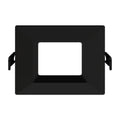 RAB WFRL6S139FA120BB 6 in Square Baffle Wafer Downlight 13W Selectable CCT Black