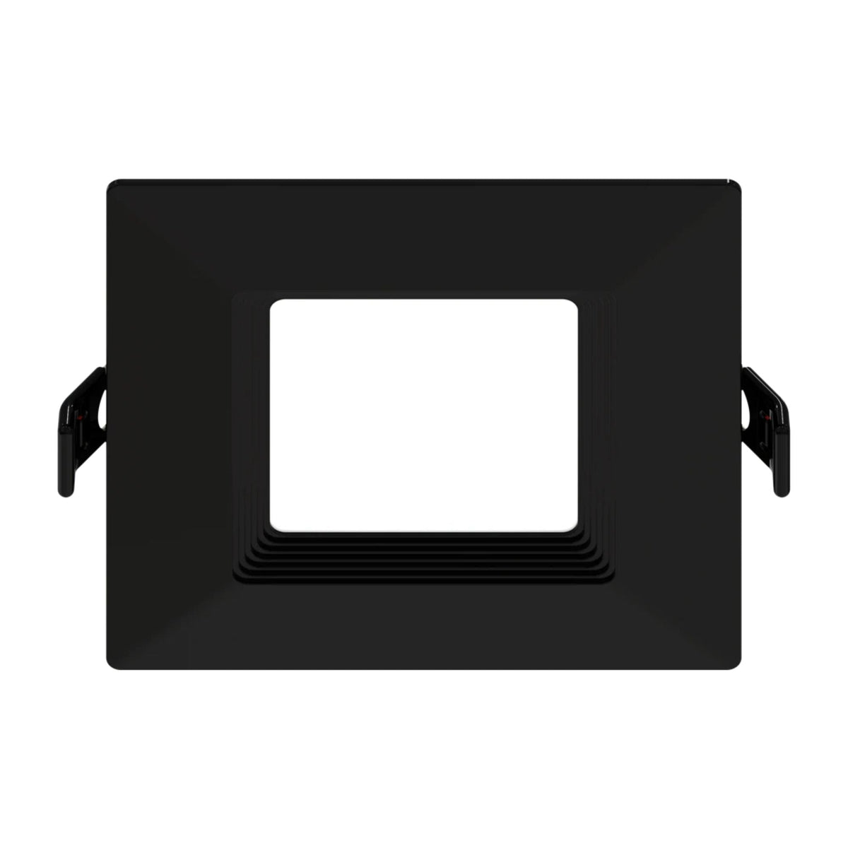 RAB WFRL6S139FA120BB 6 in Square Baffle Wafer Downlight 13W Selectable CCT Black