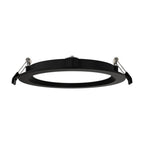 RAB WFRX-6BD-K 6 in Baffle Canless Wafer Downlight 15W Selectable CCT Black