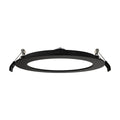 RAB WFRX-6D-K 6 in Smooth Canless Wafer Downlight 15W Selectable CCT Black