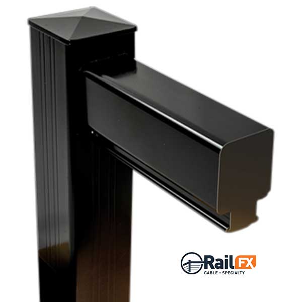 RailFX Series 250 Top Rail End Plate