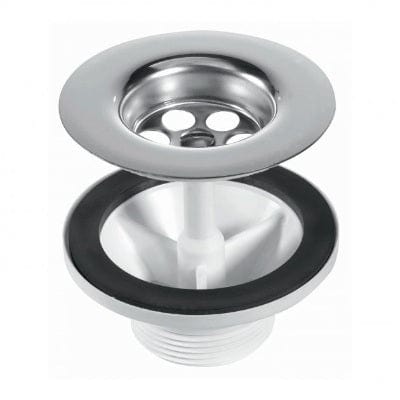 RAK 1.5 inch Stainless Steel Plug and Waste