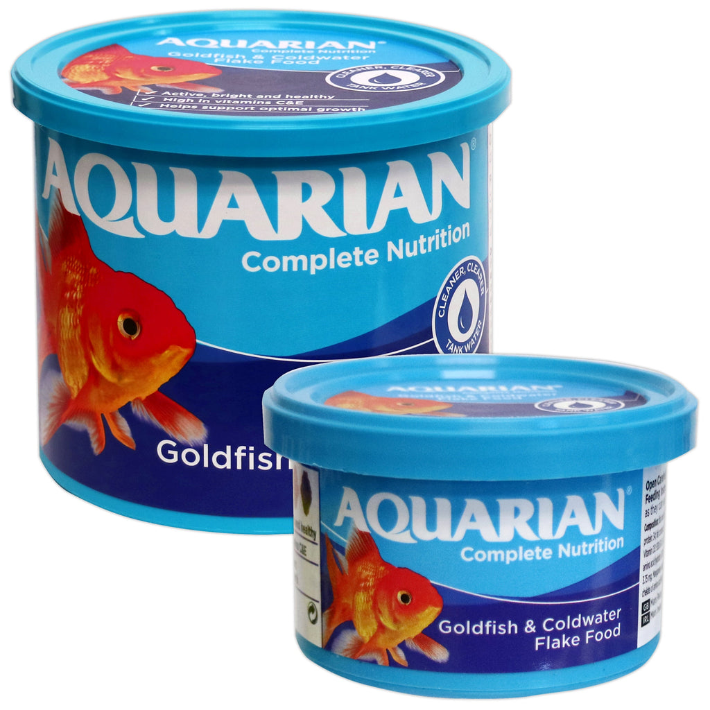 Aquarian Goldfish Complete Nutrition Flakes