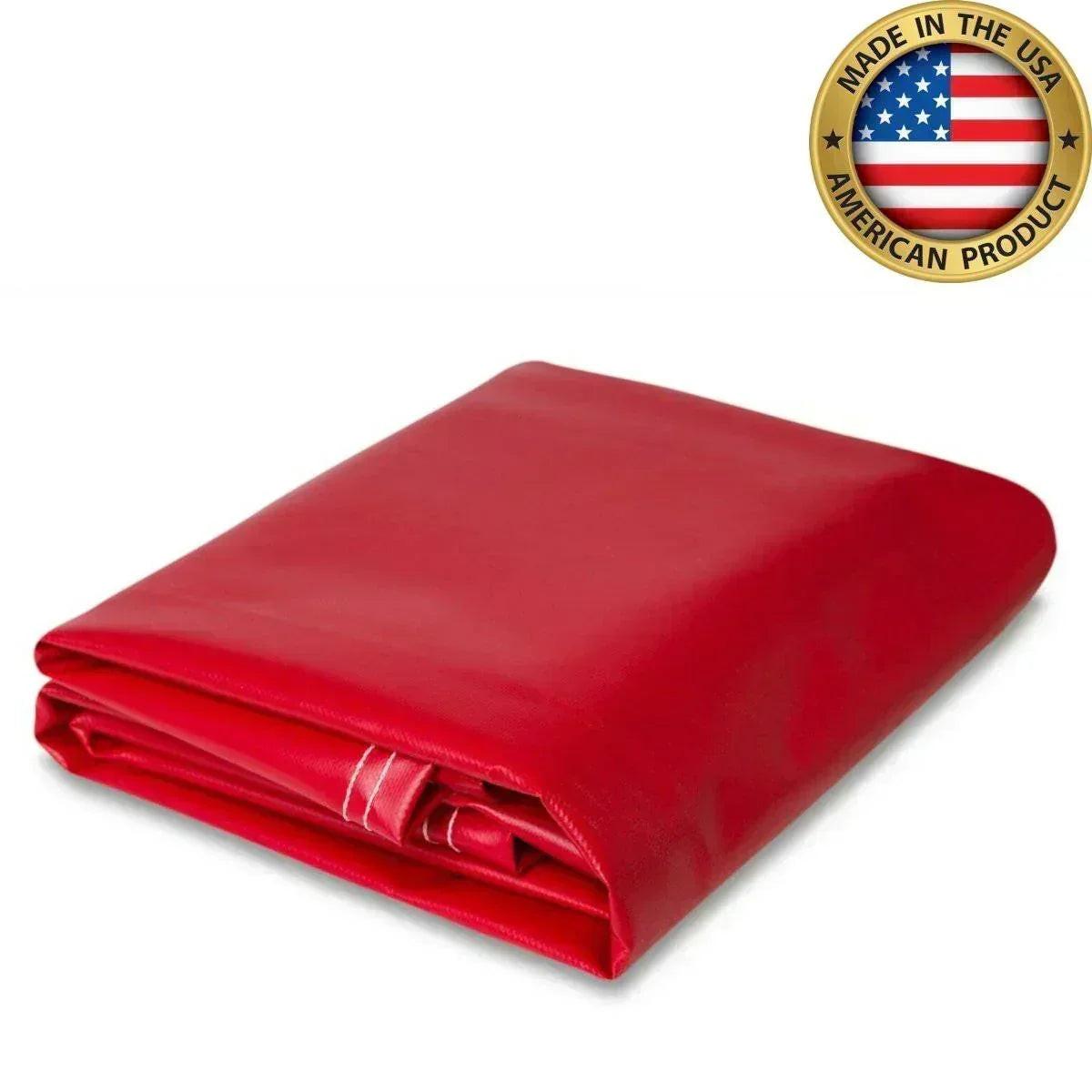 18 oz. Super Vinyl Tarp - Red - 20' x 30'