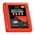 Red Poly Tarp 6' x 8' - Case of  20