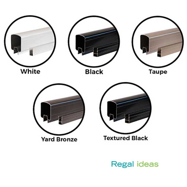 Regal Ideas Top and Bottom Rails