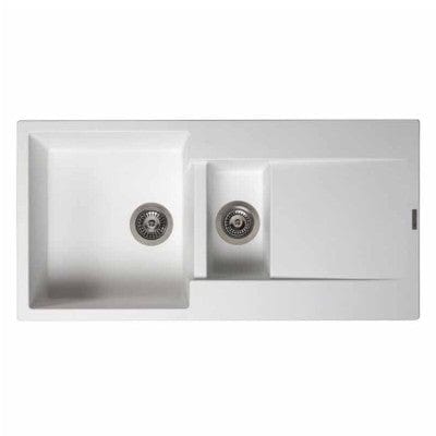 Amsterdam 15 1.5 Bowl Granite Composite Kitchen Sink - All Colours - Reginox