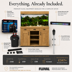 Fluval Shaker 345L Aquarium & Cabinet Plus Bundle
