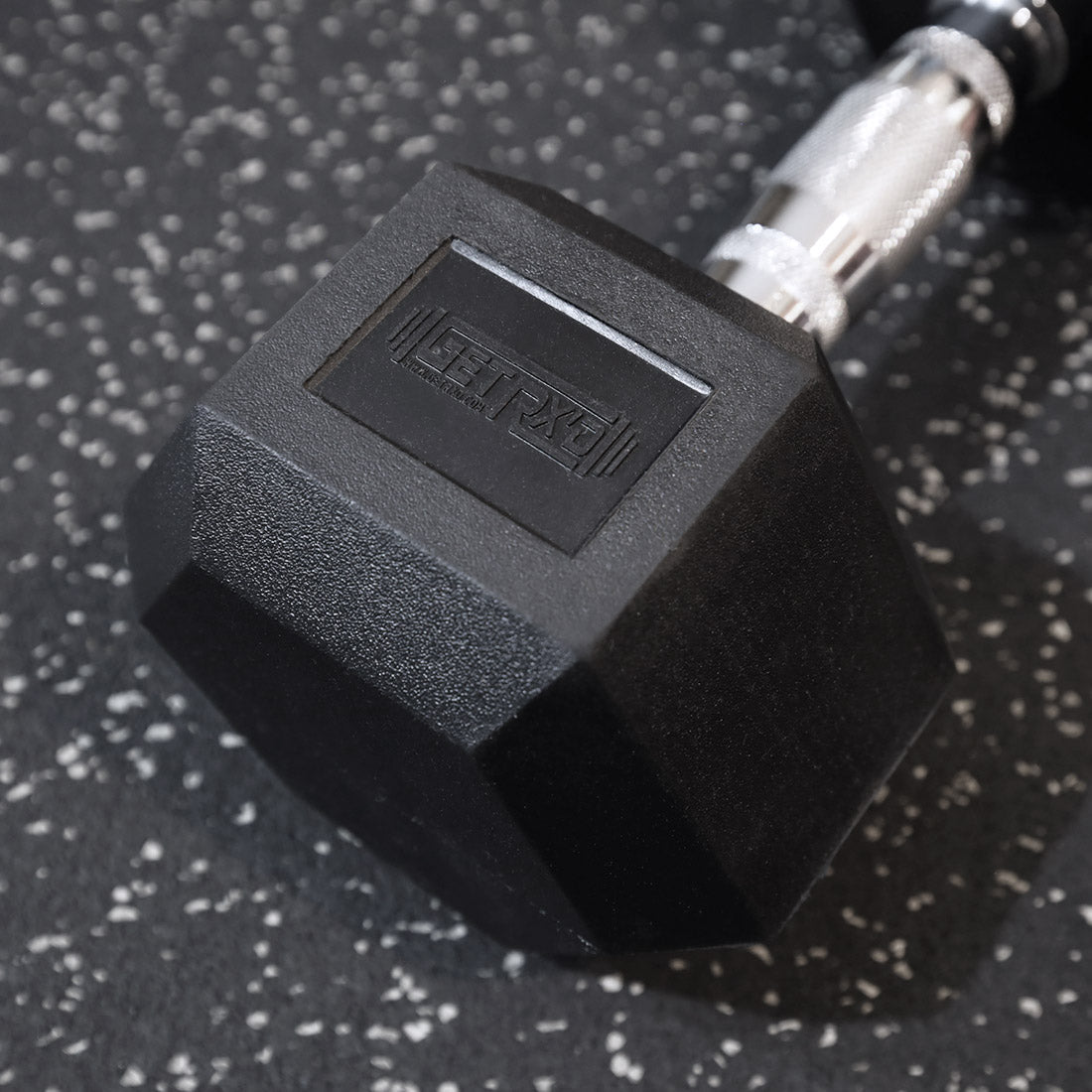 Rubber Hex Dumbbells [Each Piece]