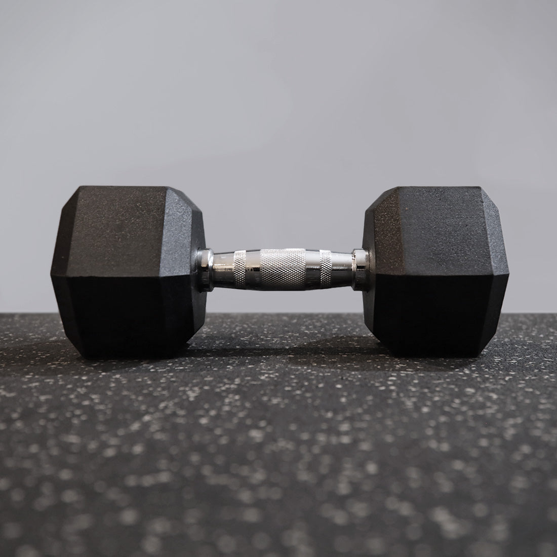 Rubber Hex Dumbbells [Each Piece]