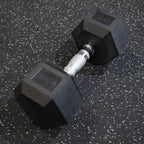 Rubber Hex Dumbbells [Each Piece]