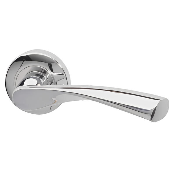 Rhine Bathroom Door Handle Pack With Lock