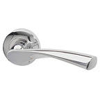 Rhine Bathroom Door Handle Pack With Lock