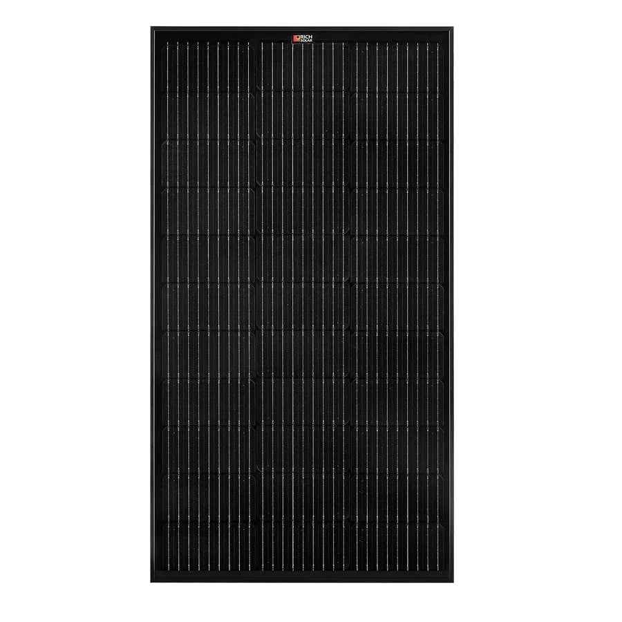Rich Solar MEGA 100 Watt ONYX Black Monocrystalline Solar Panel
