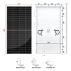 Rich Solar MEGA 335 PRO 335 Watt Monocrystalline Solar Panel