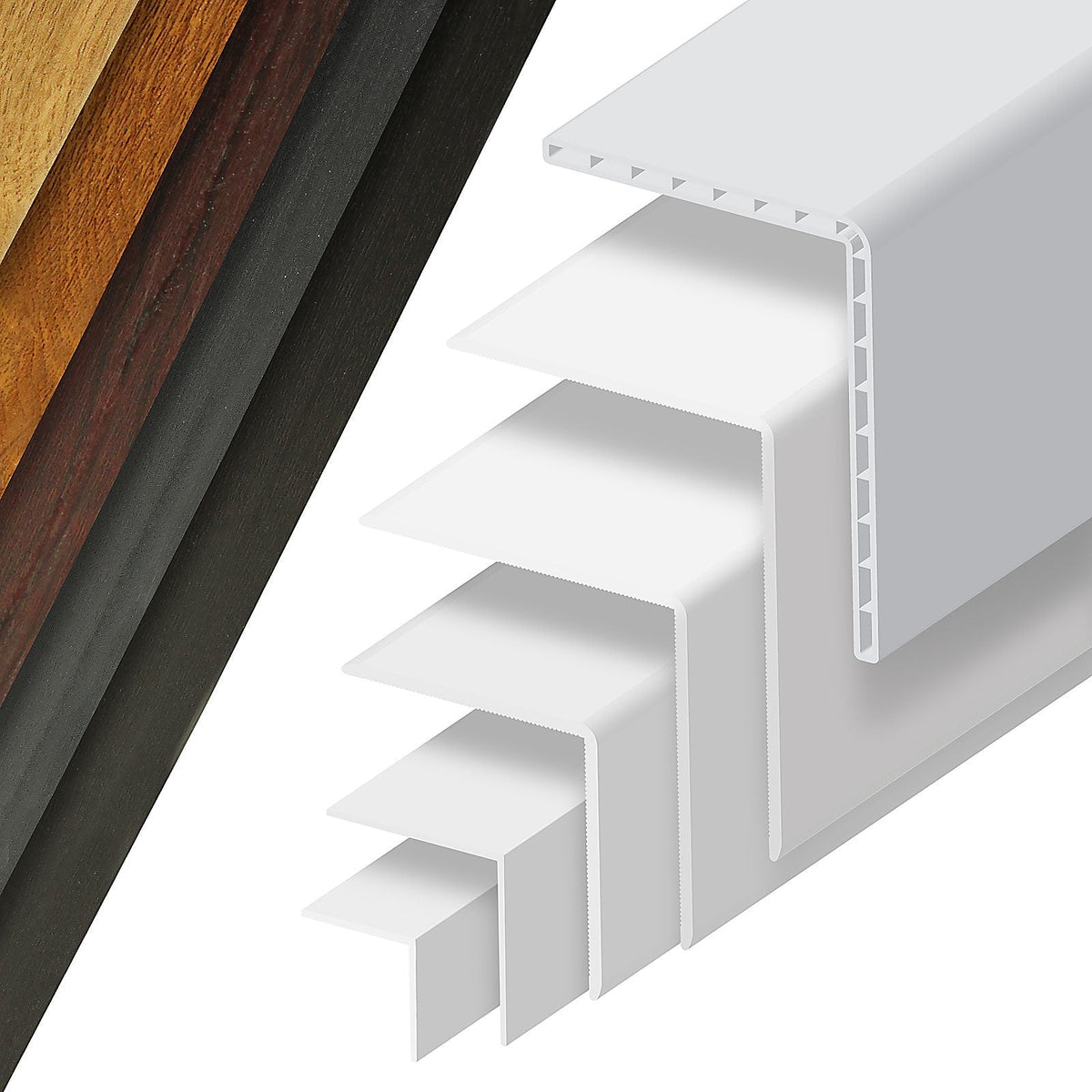 Rigid Angle 90° Corner Trim (1m)