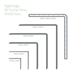 Rigid Angle 90° Corner Trim (1m)