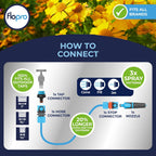 Flopro Hose Starter Set: All-in-One Garden Watering Solution 15m