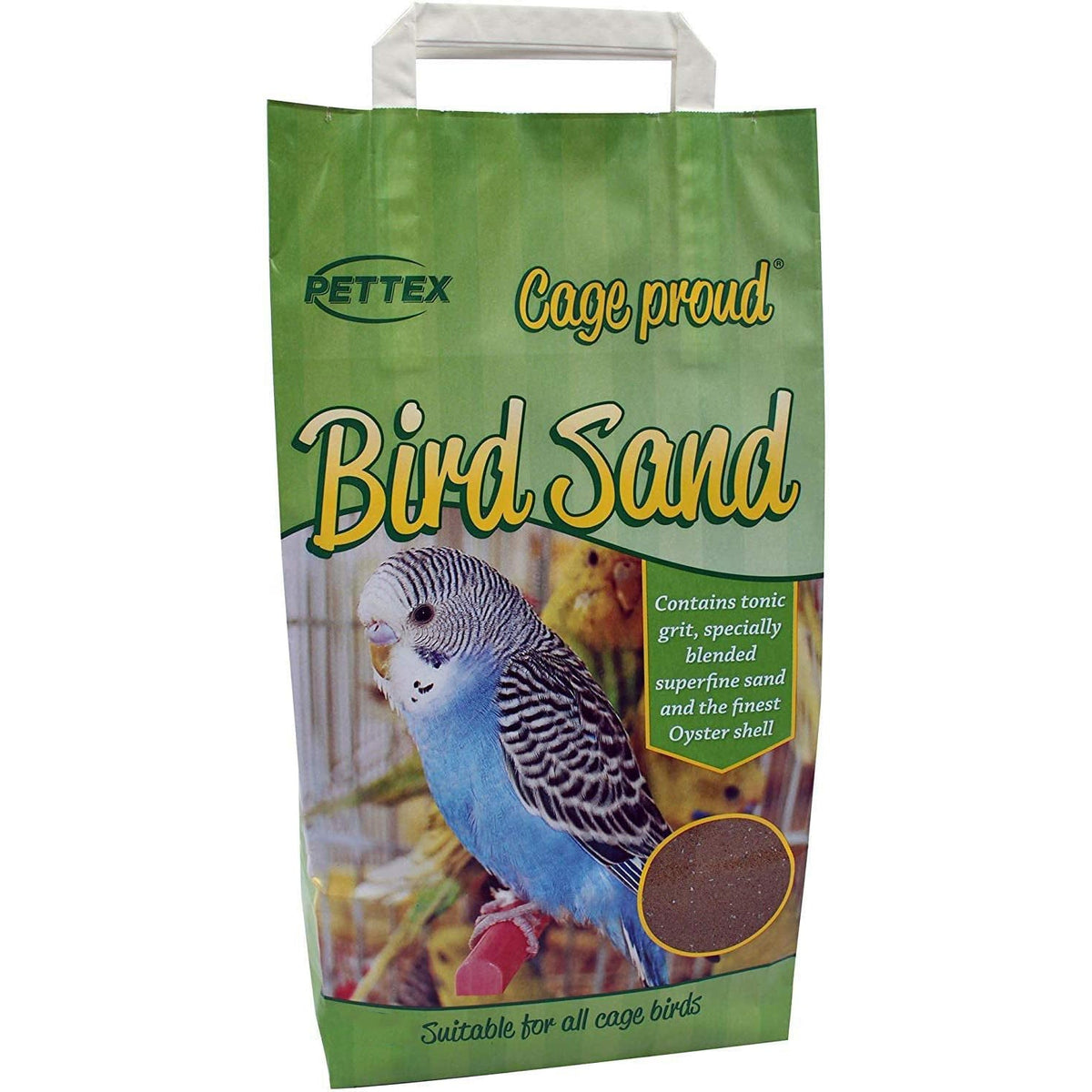 Pettex 3kg Aviary Bird Sand with Oyster Shell