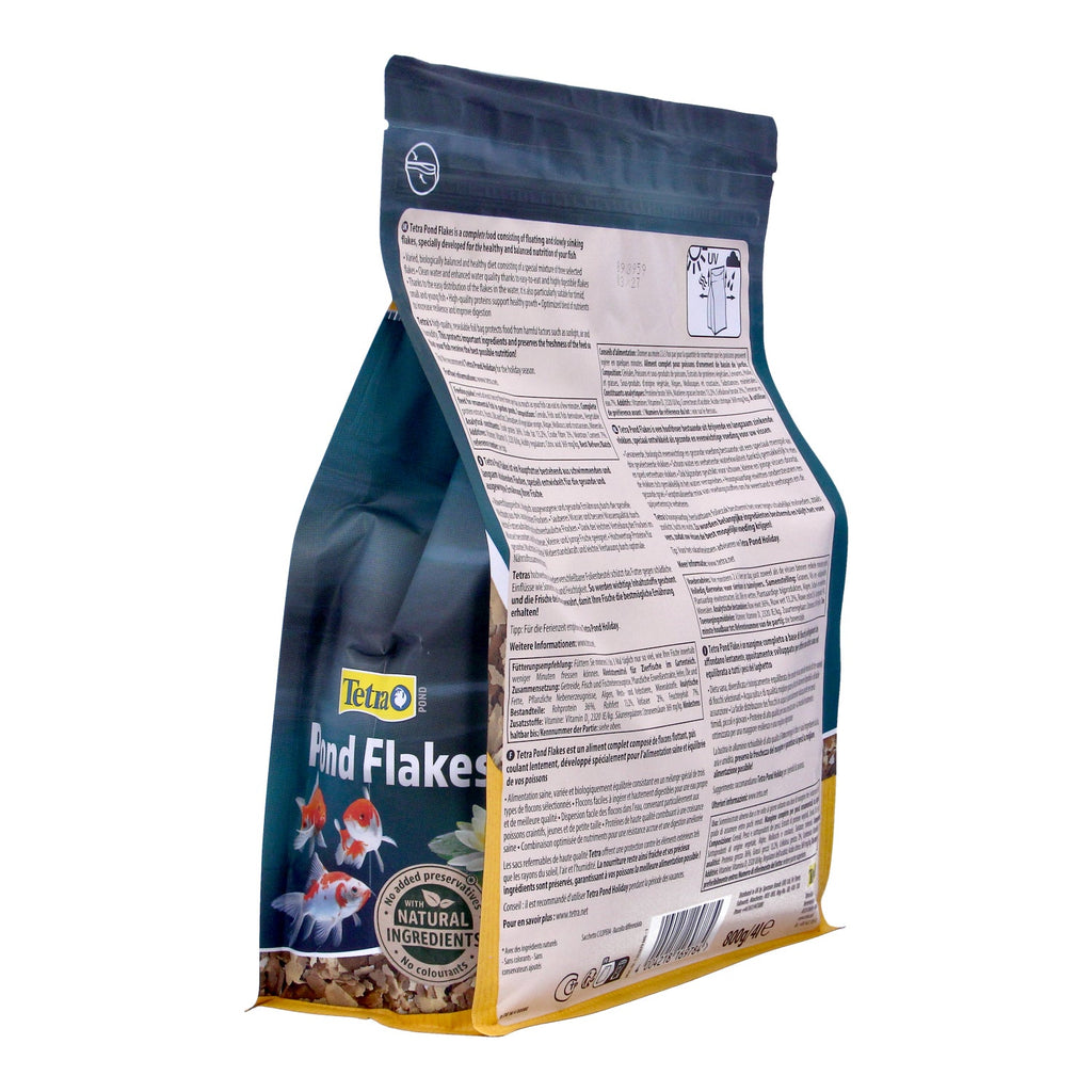 Tetra Pond Flake Food 800g - Complete Fish Nutrition