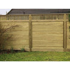 Roman Fence Panel Topper - 0.33m x 1.83m