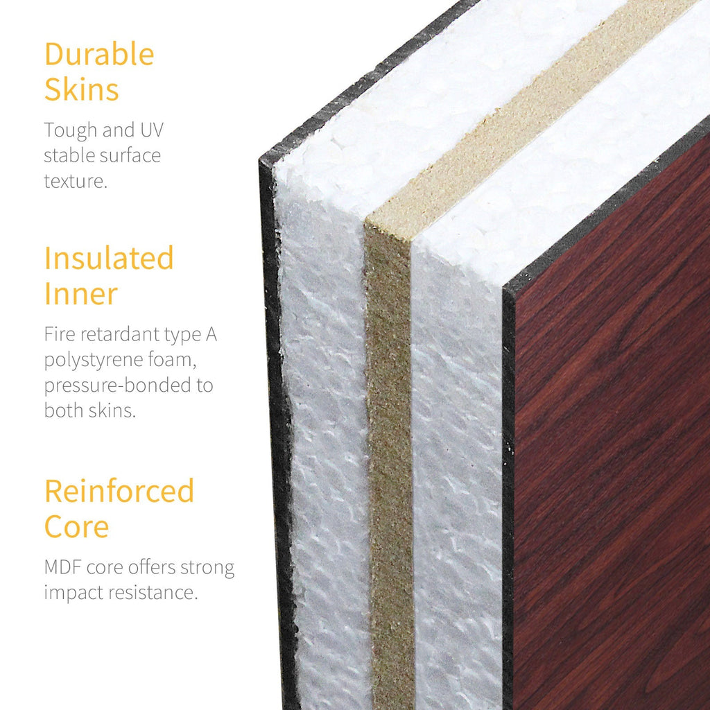 Rosewood Door Panel Cut-to-Size